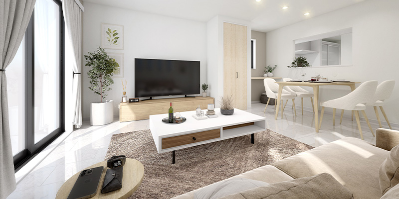 &RESORT HOUSE 日暮里Ⅲ期(アンリゾ 日暮里Ⅲ期)内観パース