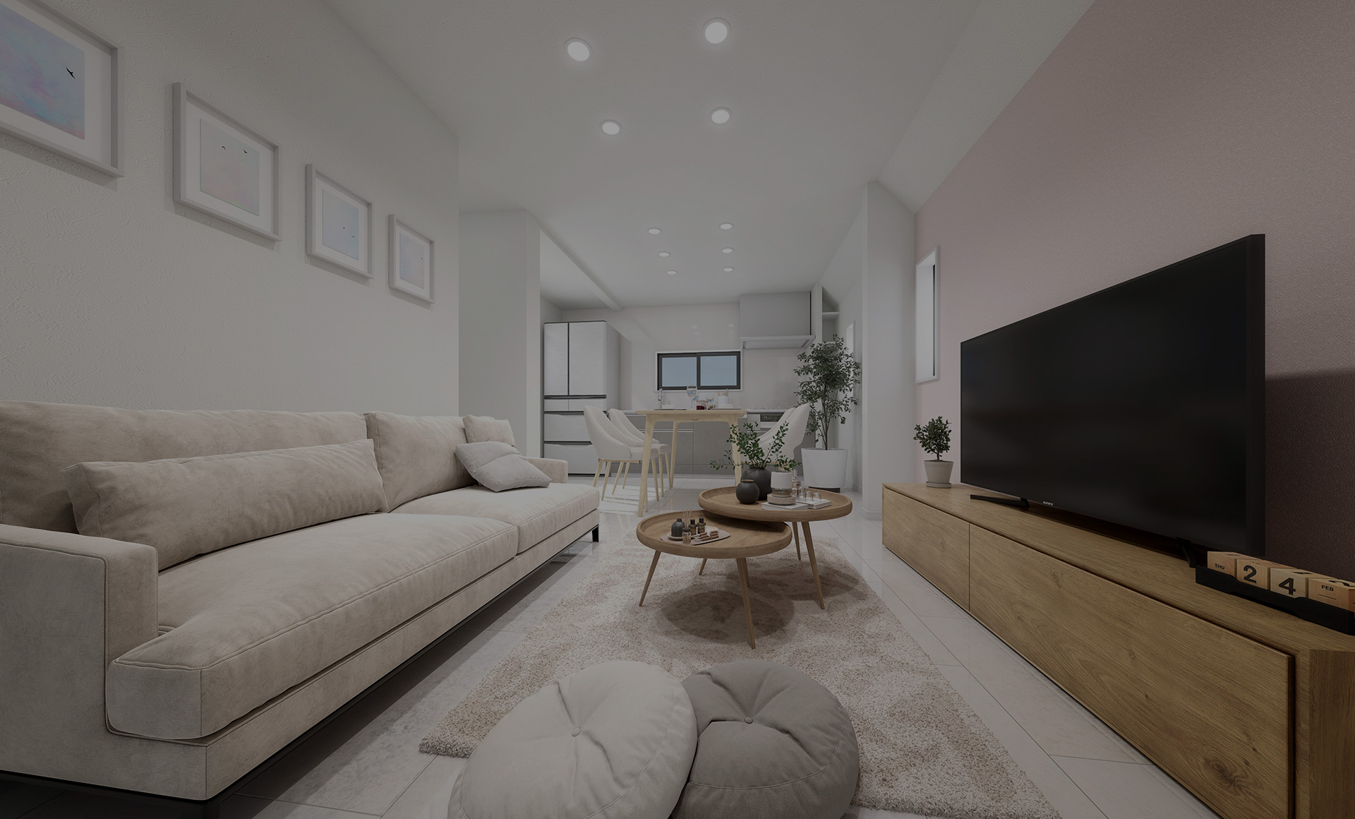 &RESORT HOUSE 新小岩Ⅴ期（アンリゾ 新小岩Ⅴ期）内観パース