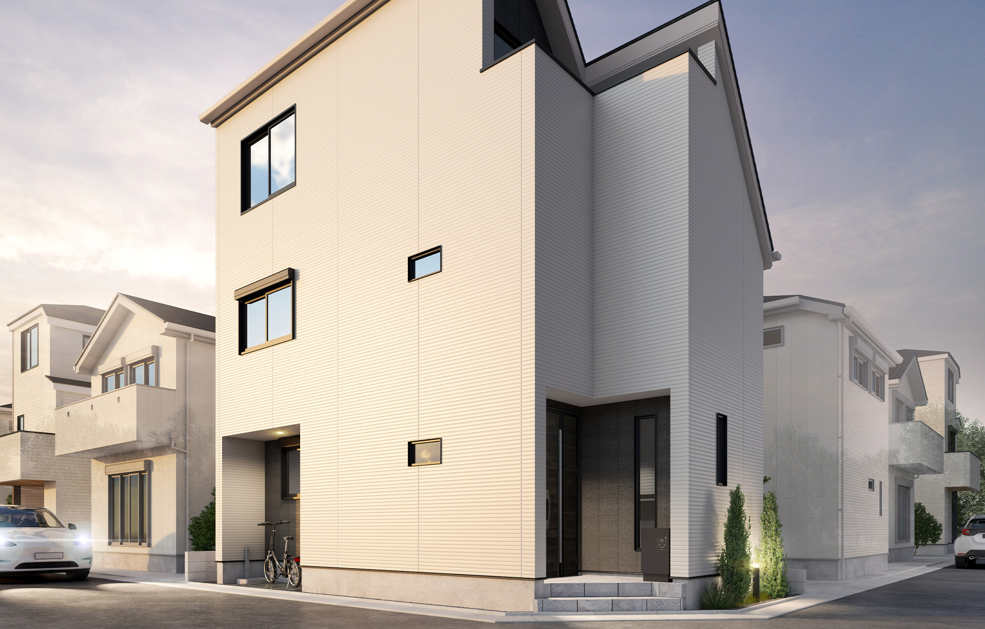 &RESORT HOUSE 新小岩Ⅴ期（アンリゾ 新小岩Ⅴ期）外観パース