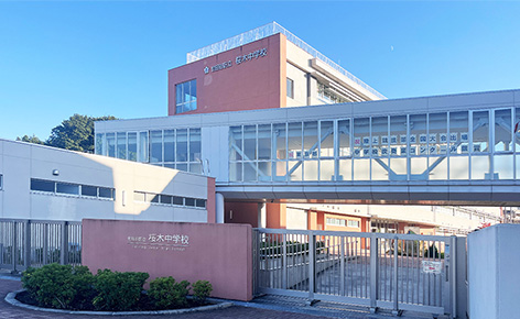 &RESORT HOUSE 経堂 周辺エリア 世田谷区立桜木中学校