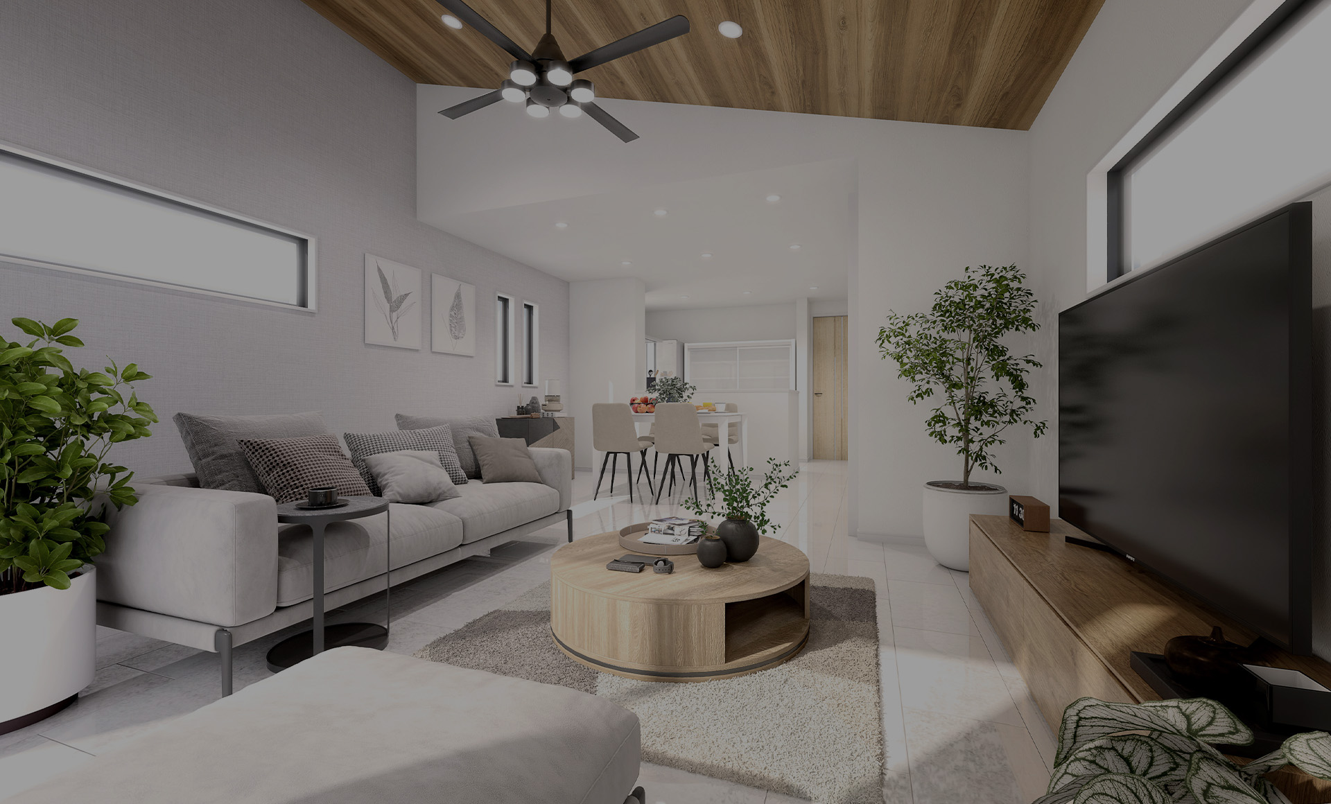 &RESORT HOUSE 千歳船橋（アンリゾ 千歳船橋）内観パース