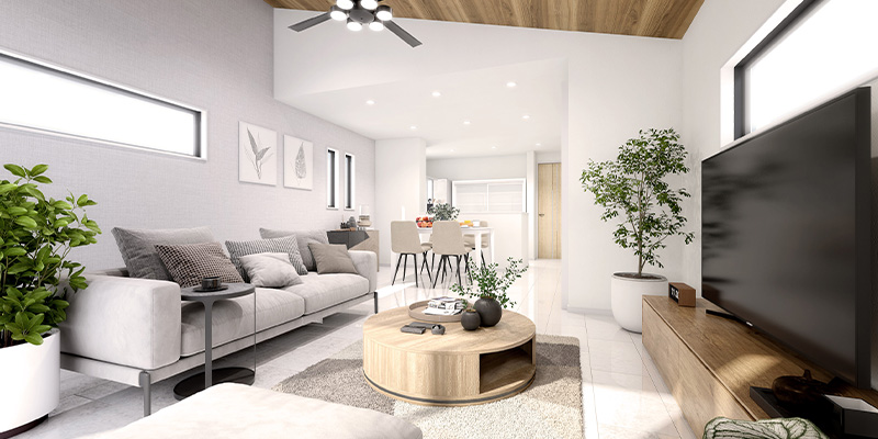 &RESORT HOUSE 千歳船橋(アンリゾ 千歳船橋)内観パース