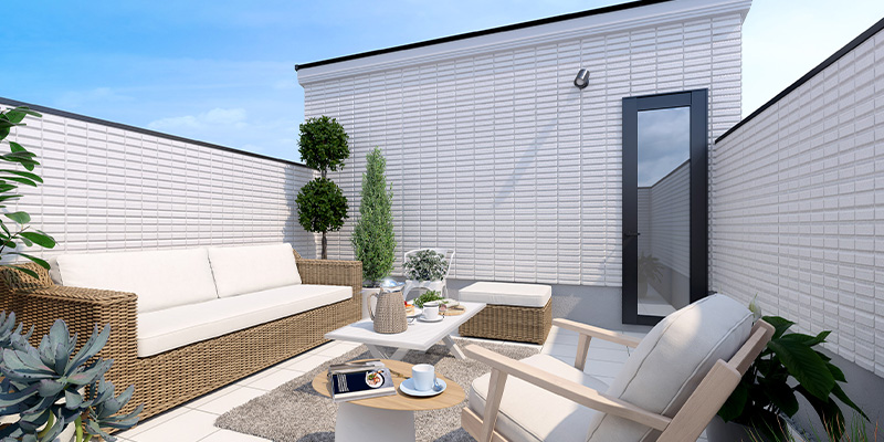 &RESORT HOUSE 千歳船橋(アンリゾ 千歳船橋)屋上テラスパース