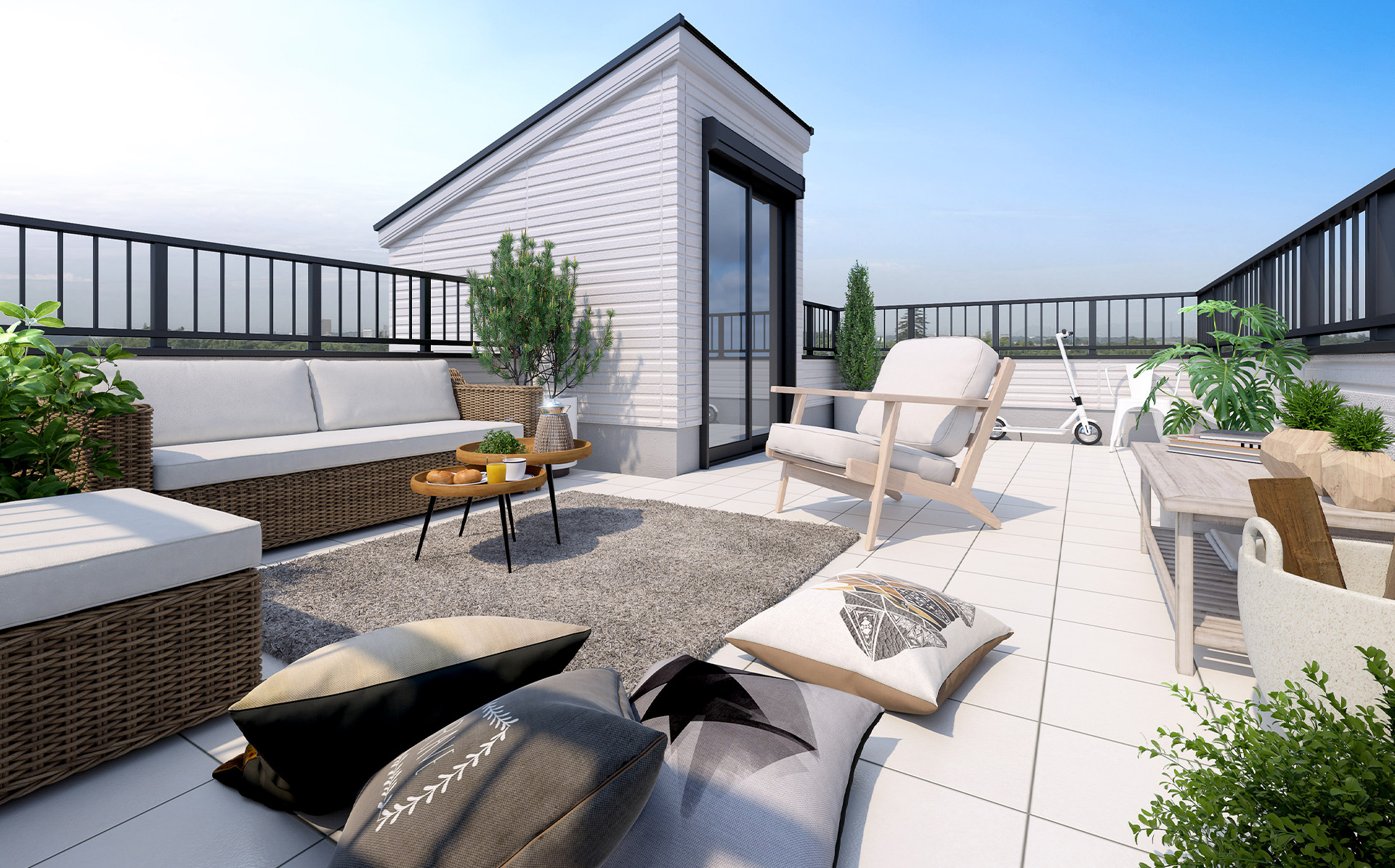 &RESORT HOUSE 南浦和Ⅳ期（アンリゾ 南浦和Ⅳ期）外観パース