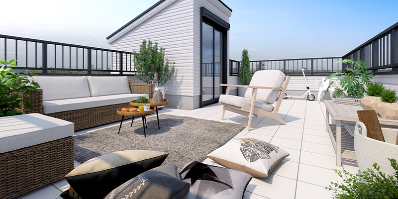 &RESORT HOUSE 南浦和Ⅳ期(アンリゾ 南浦和Ⅳ期)屋上テラスパース