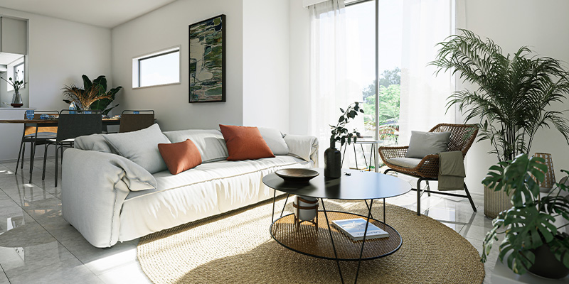 &RESORT HOUSE 琉球 沖縄市美里(アンリゾ 琉球 沖縄市美里)内観パース