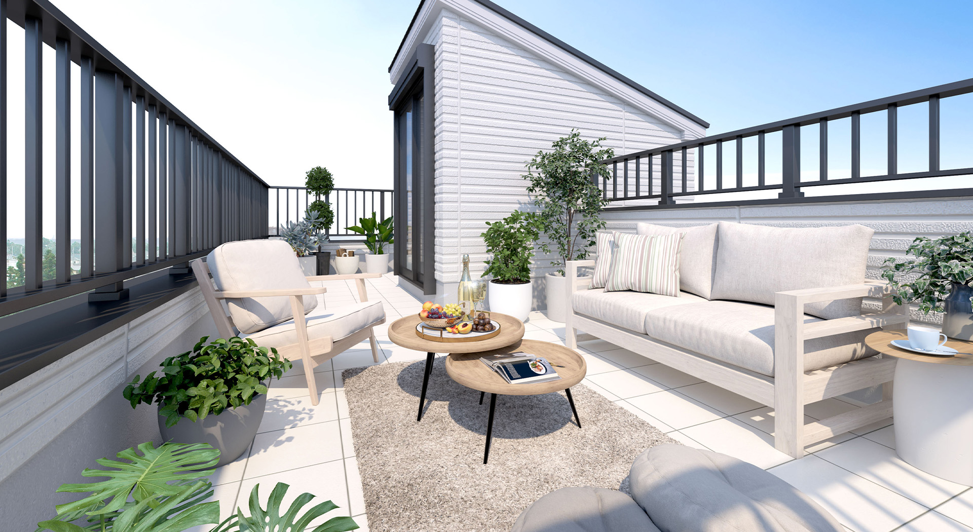 &RESORT HOUSE 赤羽Ⅱ期（アンリゾ 赤羽Ⅱ期）屋上テラスパース