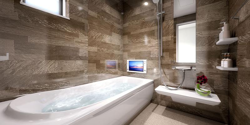 &RESORT HOUSE 赤羽Ⅱ期(アンリゾ 赤羽Ⅱ期)浴室パース