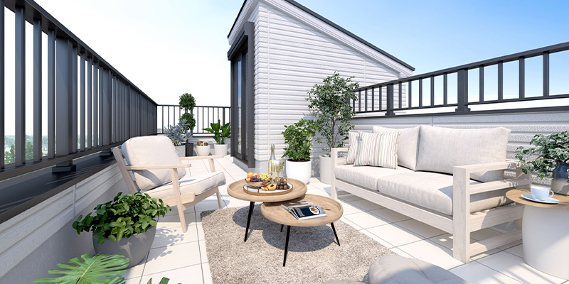 &RESORT HOUSE 赤羽Ⅱ期(アンリゾ 赤羽Ⅱ期)屋上テラスパース