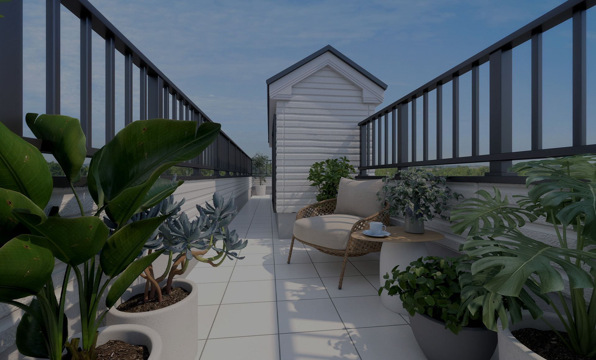 &RESORT HOUSE 小竹向原（アンリゾ 小竹向原）内観パース