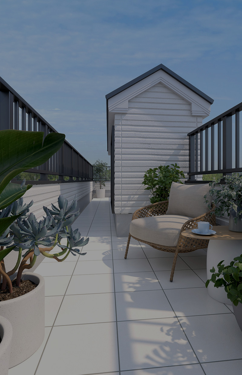 &RESORT HOUSE 小竹向原（アンリゾ 小竹向原）内観パース