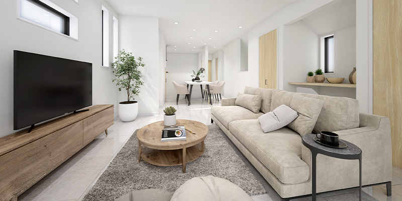 &RESORT HOUSE 小竹向原（アンリゾ 小竹向原）内観パース