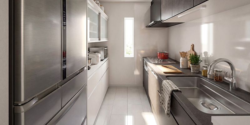 &RESORT HOUSE 成増Ⅱ期（アンリゾ 成増Ⅱ期）キッチンパース