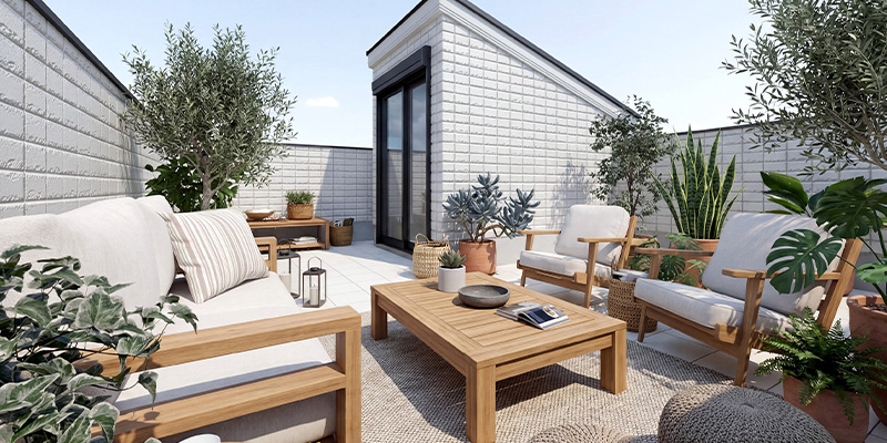 &RESORT HOUSE 成増Ⅱ期（アンリゾ 成増Ⅱ期）屋上テラスパース