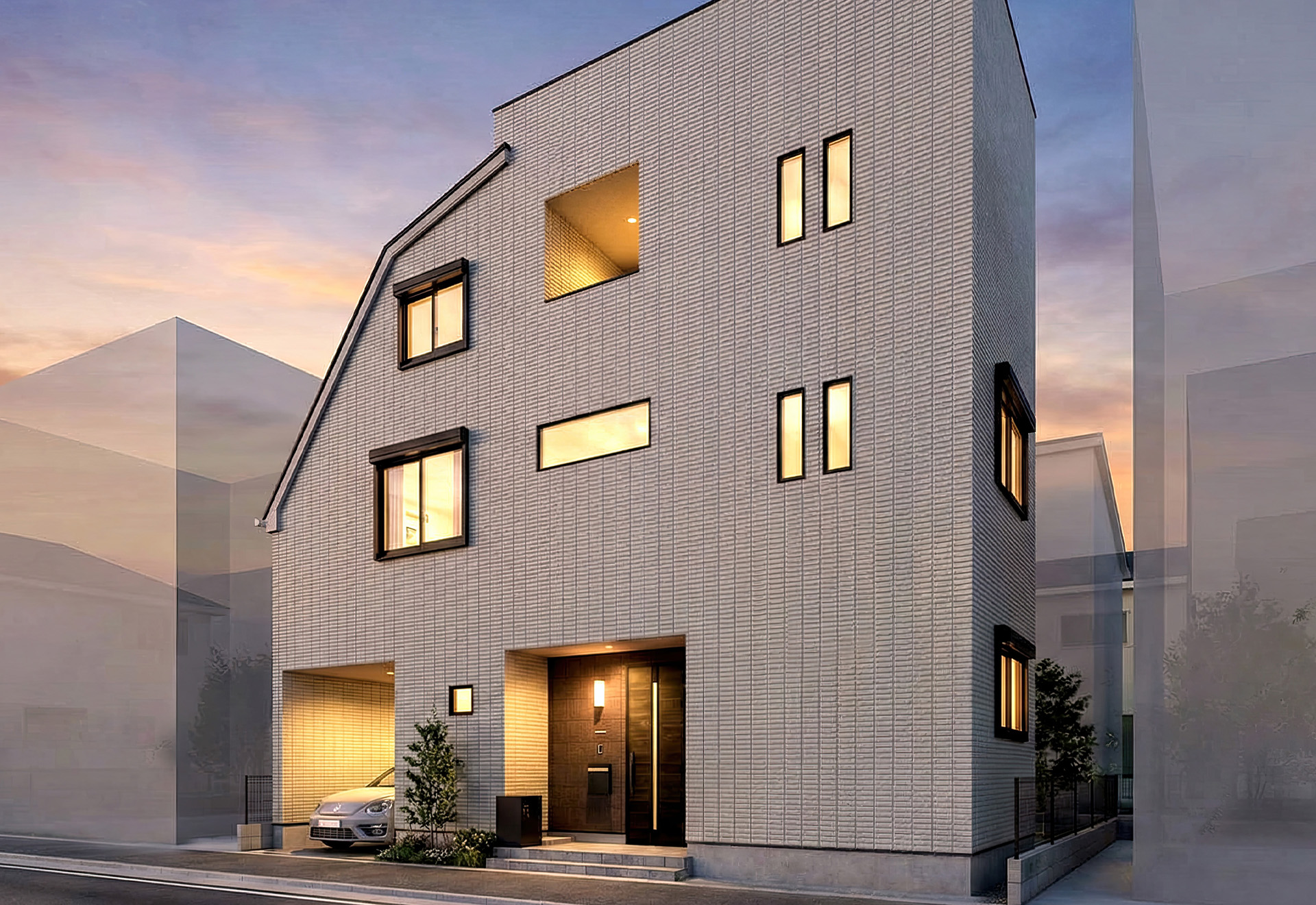 &RESORT HOUSE 練馬Ⅱ期（アンリゾ 練馬Ⅱ期）外観パース