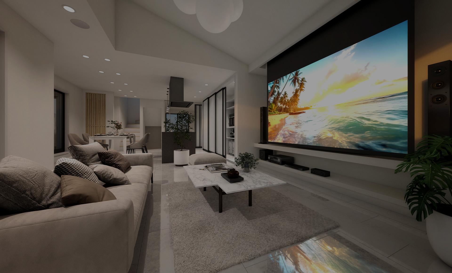 &RESORT HOUSE 石神井公園Ⅶ期（アンリゾ 石神井公園Ⅶ期）内観パース