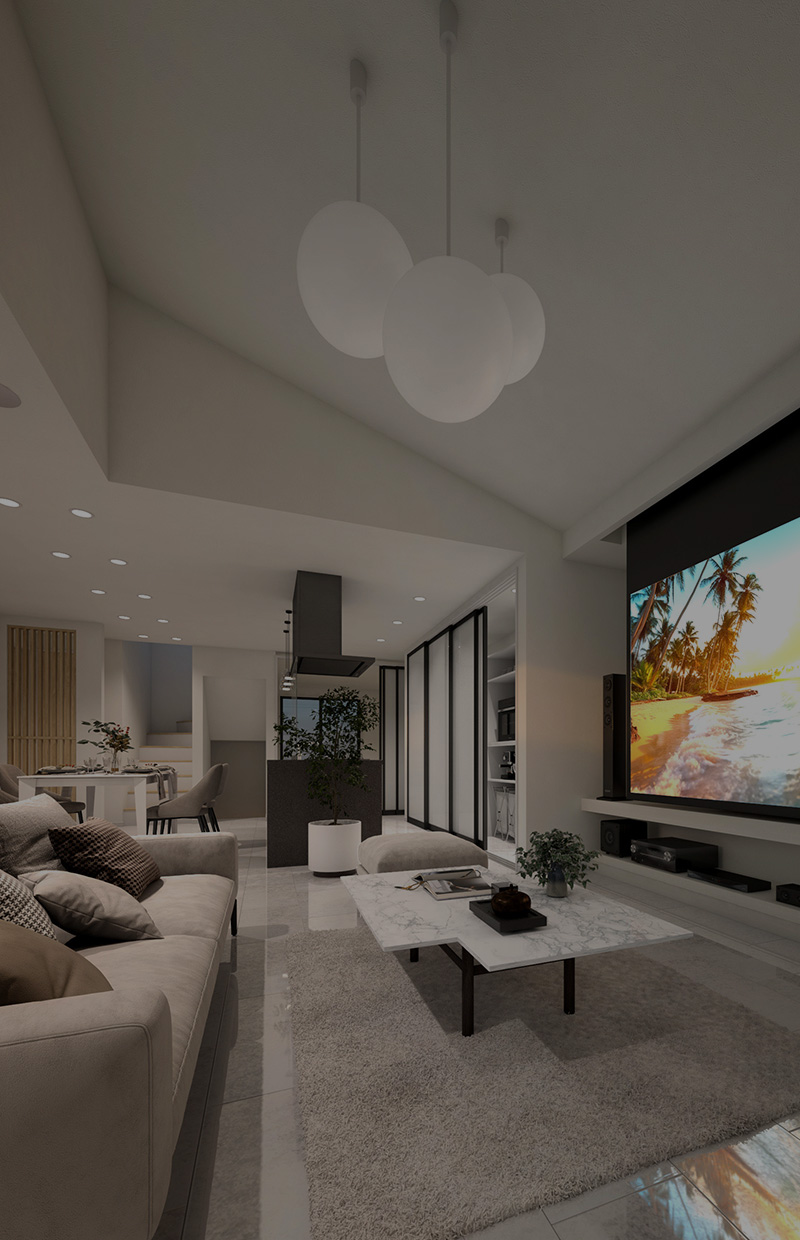 &RESORT HOUSE 石神井公園Ⅶ期（アンリゾ 石神井公園Ⅶ期）内観パース