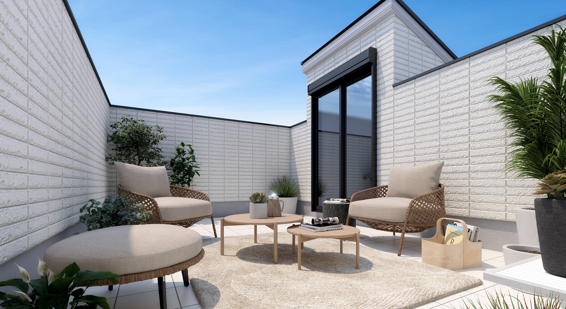 &RESORT HOUSE 石神井公園Ⅶ期（アンリゾ 石神井公園Ⅶ期）屋上テラスパース