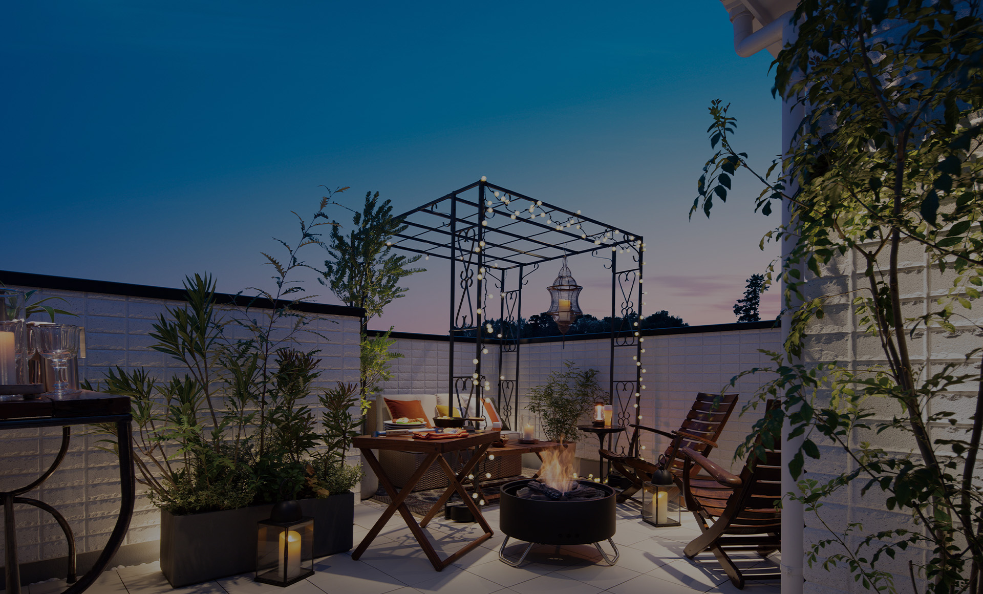 &RESORT HOUSE 上石神井Ⅲ期（アンリゾ 上石神井Ⅲ期）屋上テラスイメージ