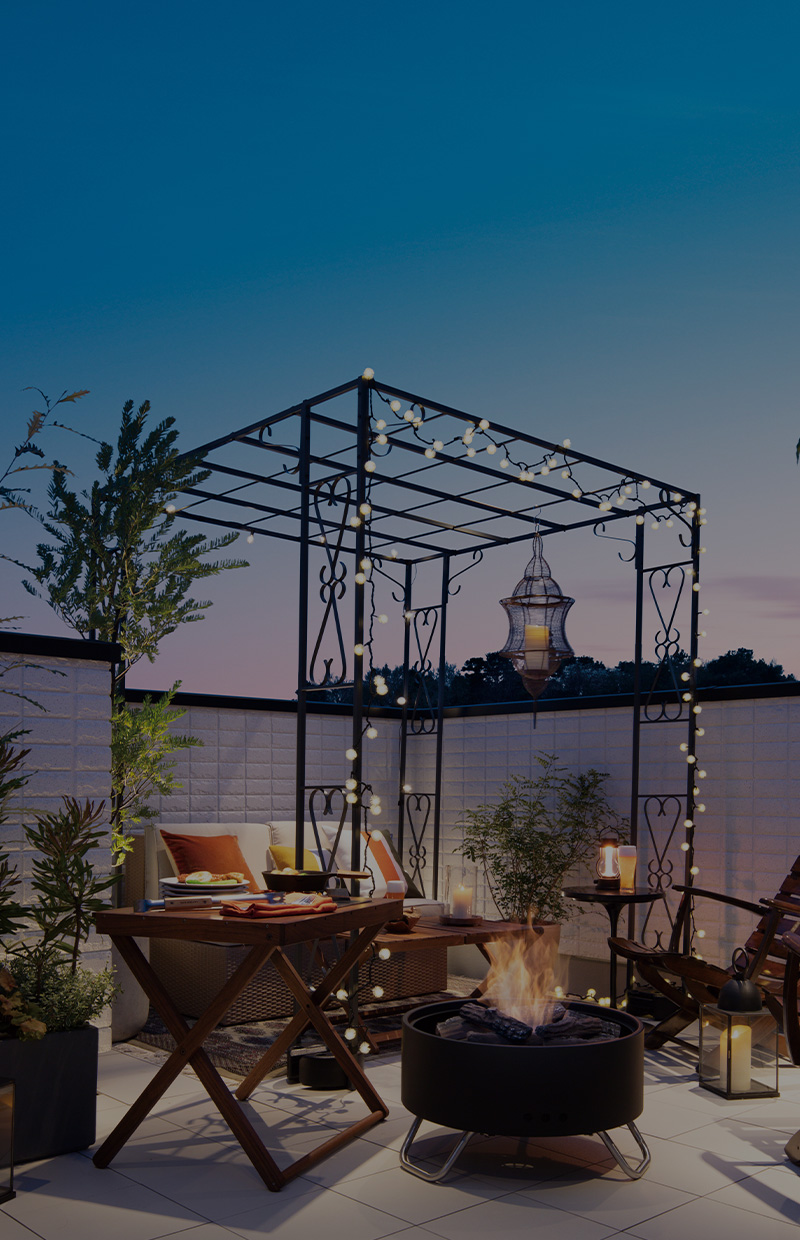 &RESORT HOUSE 上石神井Ⅲ期（アンリゾ 上石神井Ⅲ期）屋上テラスイメージ