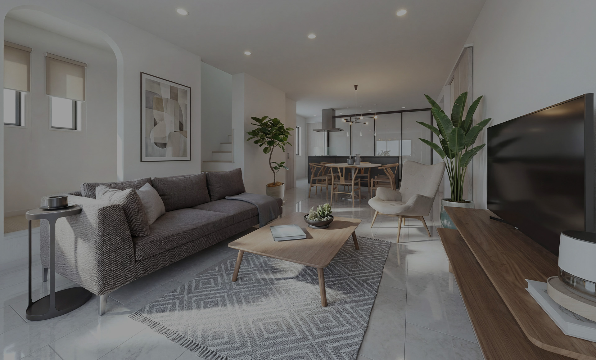 &RESORT HOUSE 上石神井Ⅳ期（アンリゾ 上石神井Ⅳ期）内観パース