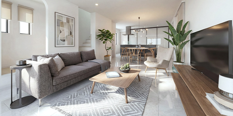 &RESORT HOUSE 上石神井Ⅳ期（アンリゾ 上石神井Ⅳ期）内観パース