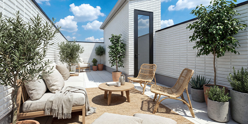 &RESORT HOUSE 上石神井Ⅳ期（アンリゾ 上石神井Ⅳ期）屋上テラスパース