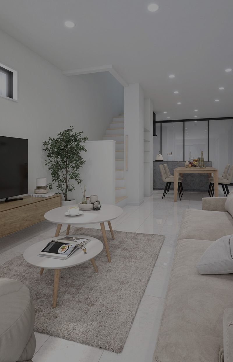 &RESORT HOUSE 大泉学園Ⅱ期（アンリゾ 大泉学園Ⅱ期）内観パース