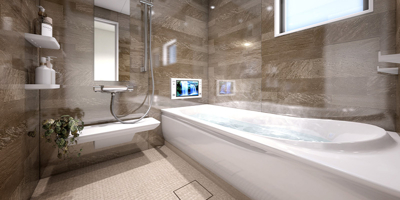 &RESORT HOUSE 大泉学園Ⅱ期（アンリゾ 大泉学園Ⅱ期）浴室パース