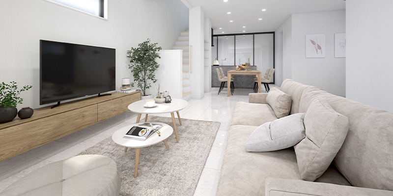 &RESORT HOUSE 大泉学園Ⅱ期（アンリゾ 大泉学園Ⅱ期）内観パース