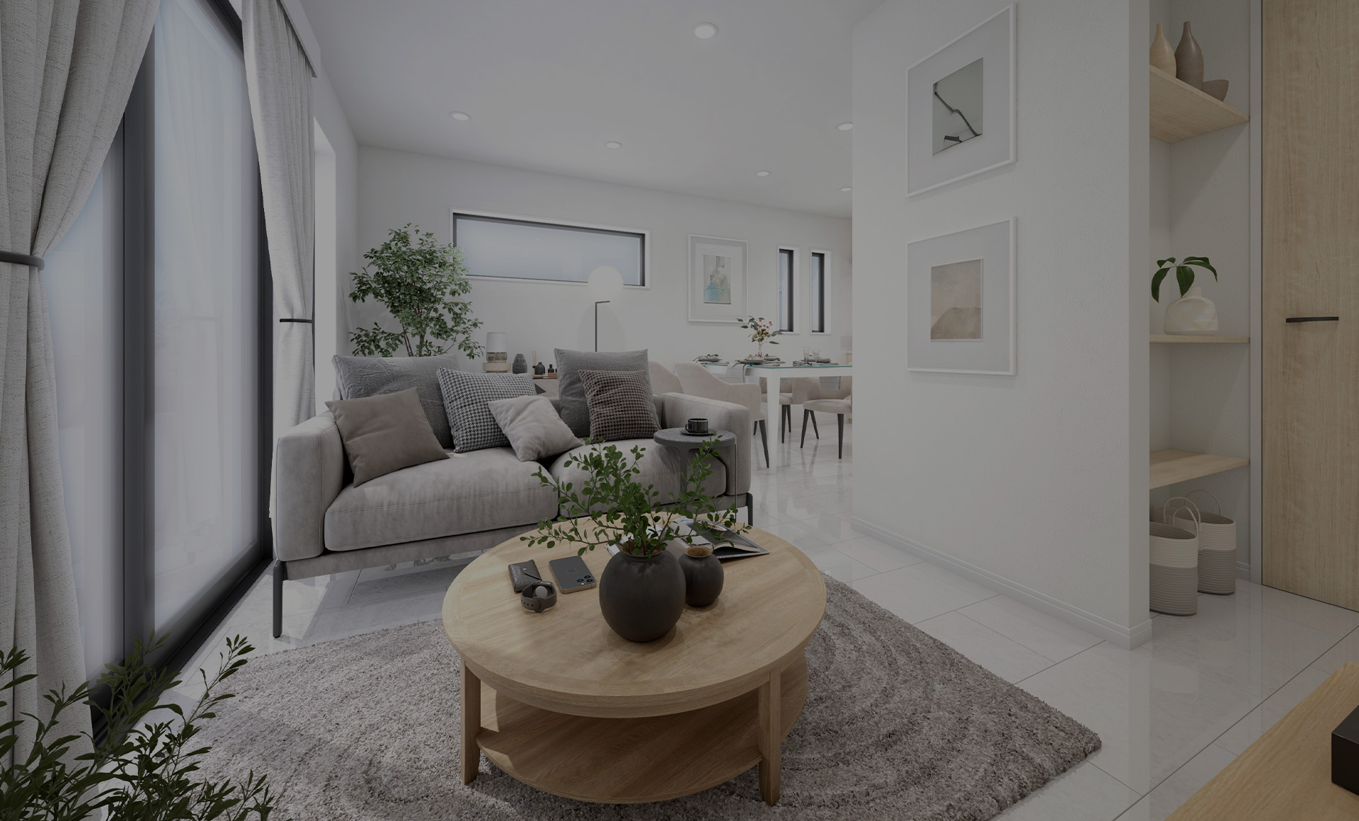 &RESORT HOUSE 大泉学園（アンリゾ 大泉学園）内観パース