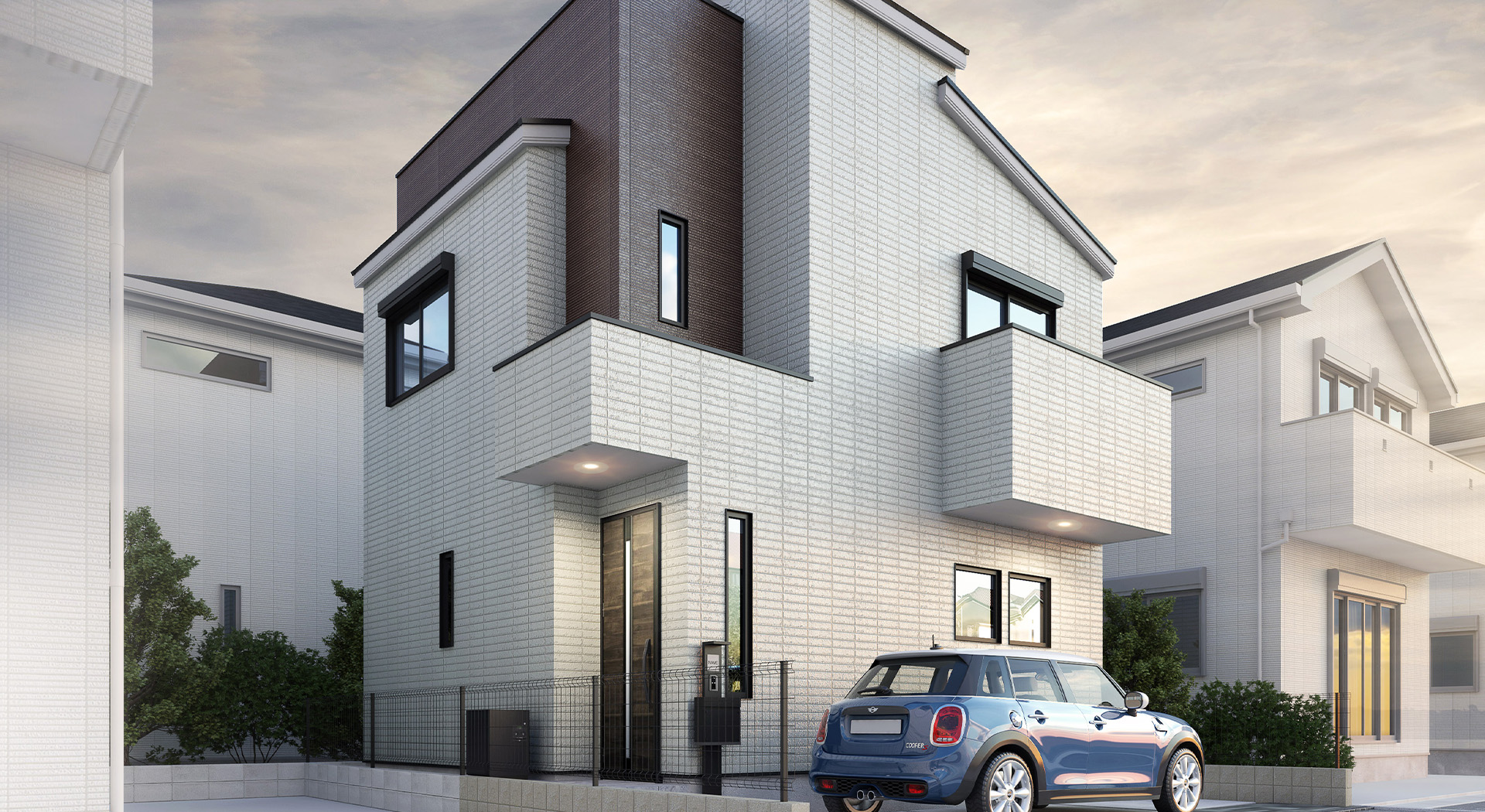 &RESORT HOUSE 大泉学園（アンリゾ 大泉学園）外観パース