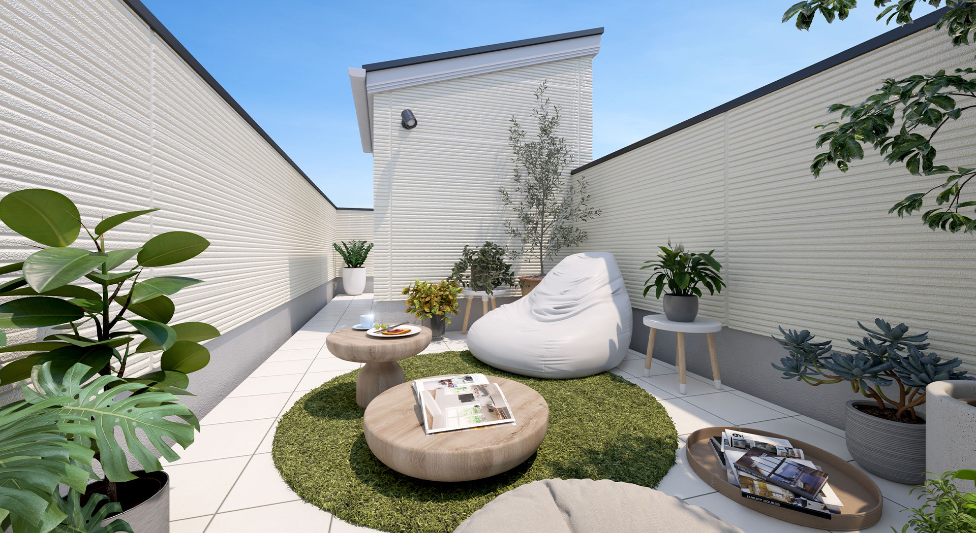 &RESORT HOUSE 大泉学園Ⅲ期（アンリゾ 大泉学園Ⅲ期）屋上テラスパース