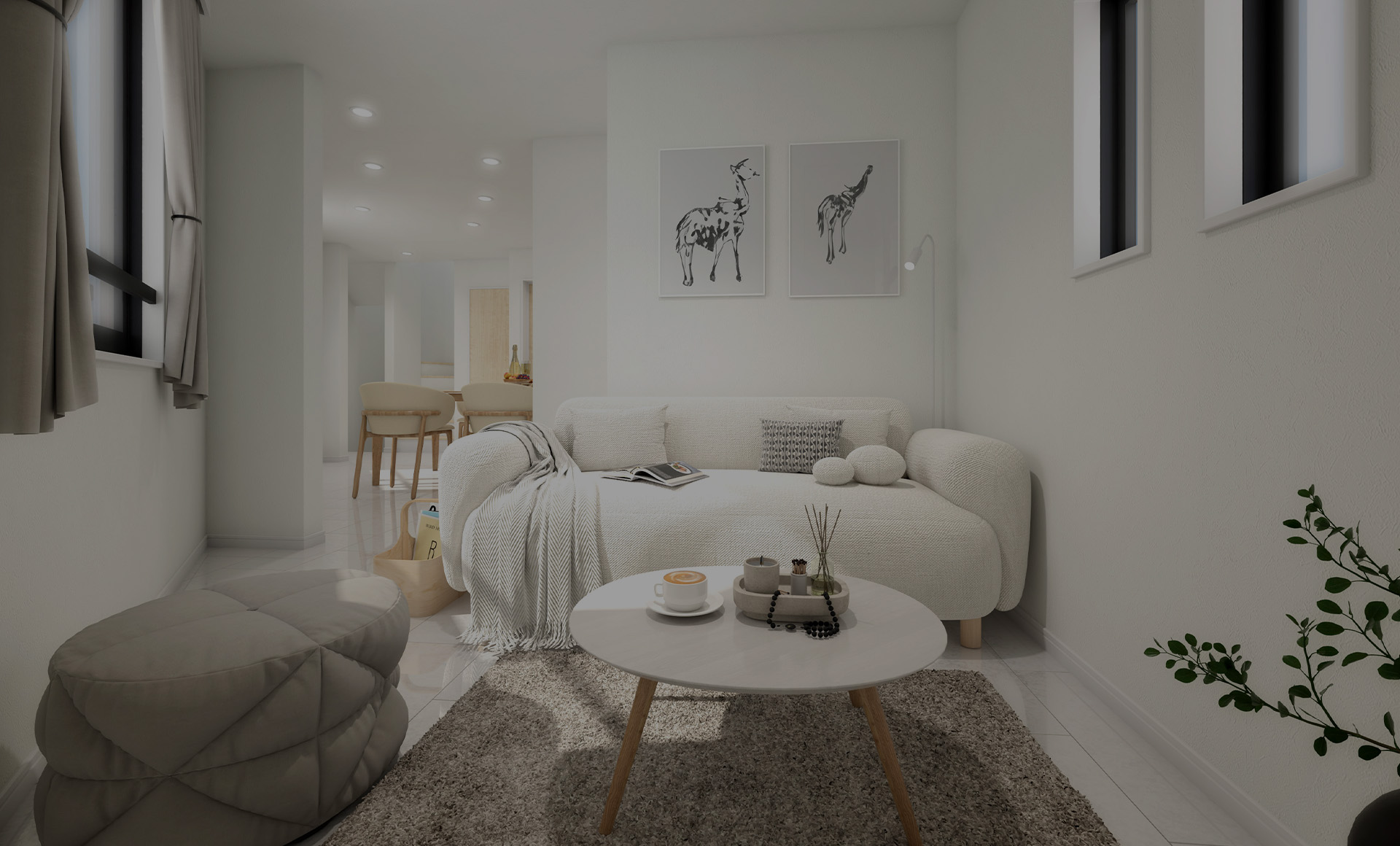 &RESORT HOUSE 平和台Ⅶ期（アンリゾ 平和台Ⅶ期）内観パース