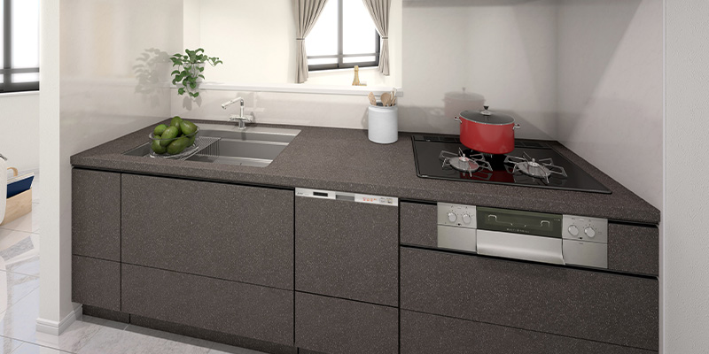 &RESORT HOUSE 平和台Ⅶ期（アンリゾ 平和台Ⅶ期）キッチンパース