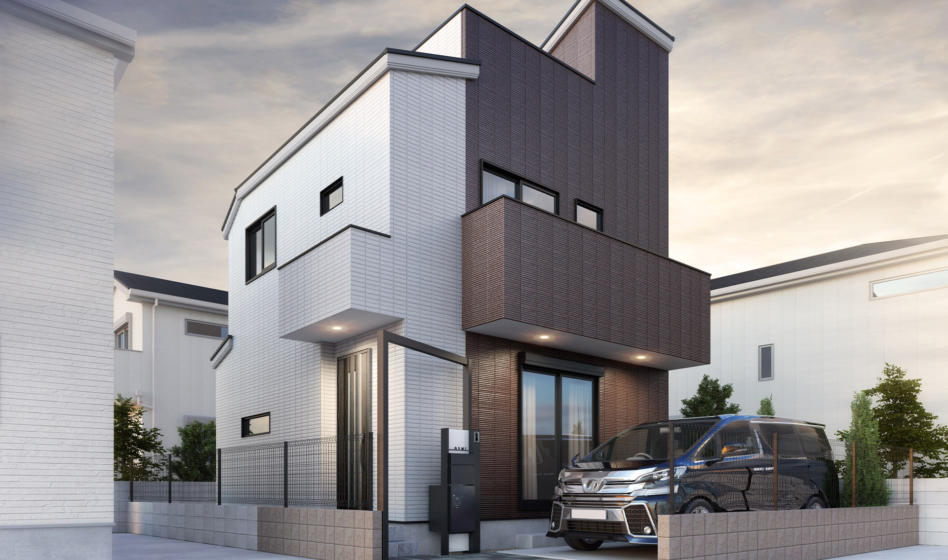 &RESORT HOUSE 吉祥寺Ⅶ期（アンリゾ 吉祥寺Ⅶ期）外観パース