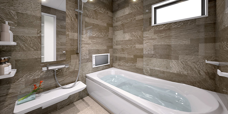 &RESORT HOUSE 吉祥寺Ⅶ期(アンリゾ 吉祥寺Ⅶ期)浴室パース