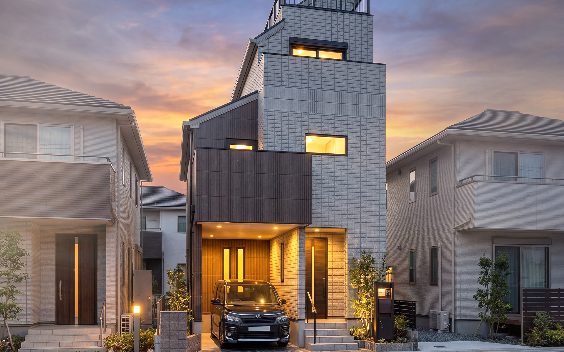 &RESORT HOUSE 三鷹Ⅲ期（アンリゾ 三鷹Ⅲ期）外観パース