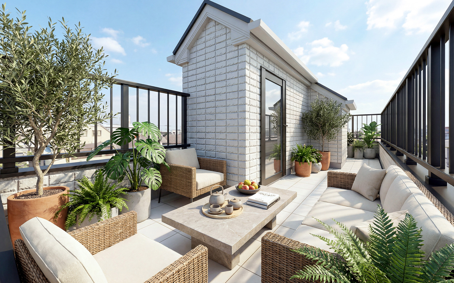 &RESORT HOUSE 三鷹Ⅲ期（アンリゾ 三鷹Ⅲ期）屋上テラスパース