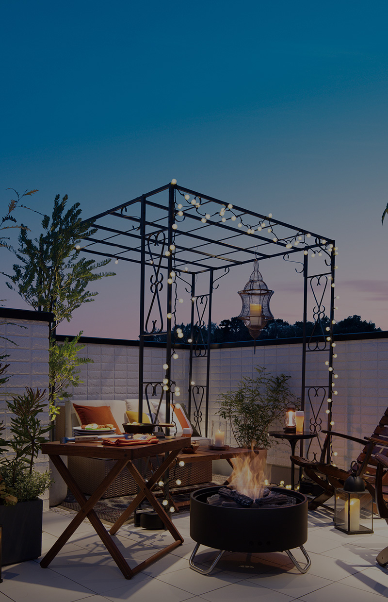 &RESORT HOUSE 国領（アンリゾ 国領）屋上テラスイメージ