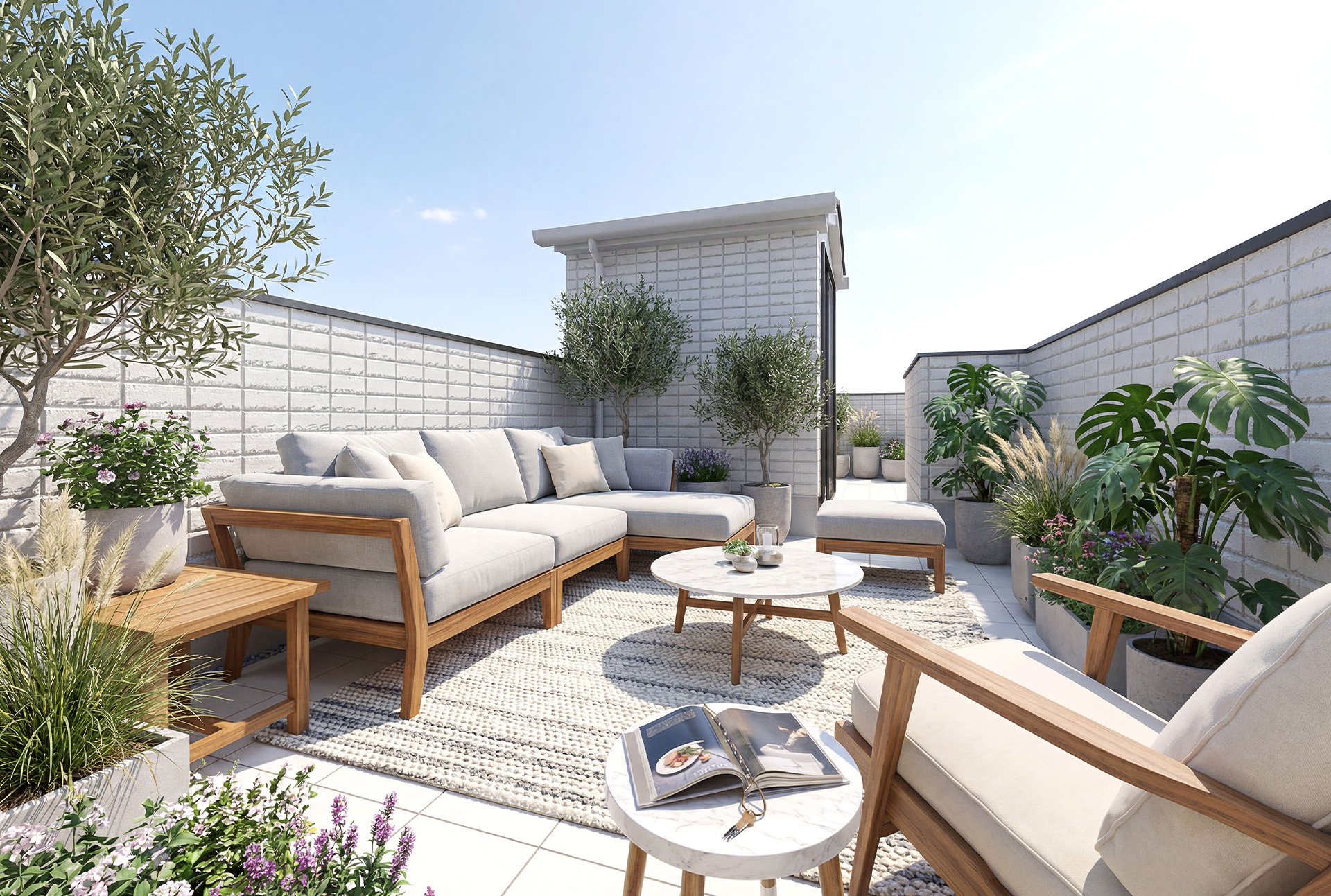 &RESORT HOUSE 武蔵小金井Ⅱ期（アンリゾ 武蔵小金井Ⅱ期）屋上テラスパース