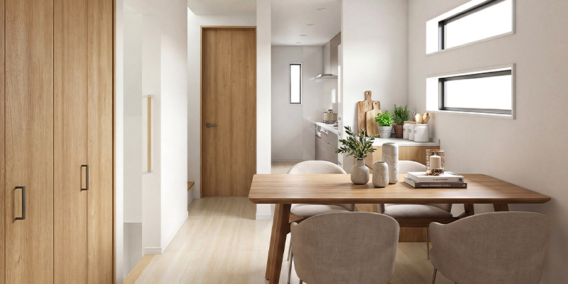 &RESORT HOUSE 武蔵小金井Ⅱ期(アンリゾ 武蔵小金井Ⅱ期)内観パース