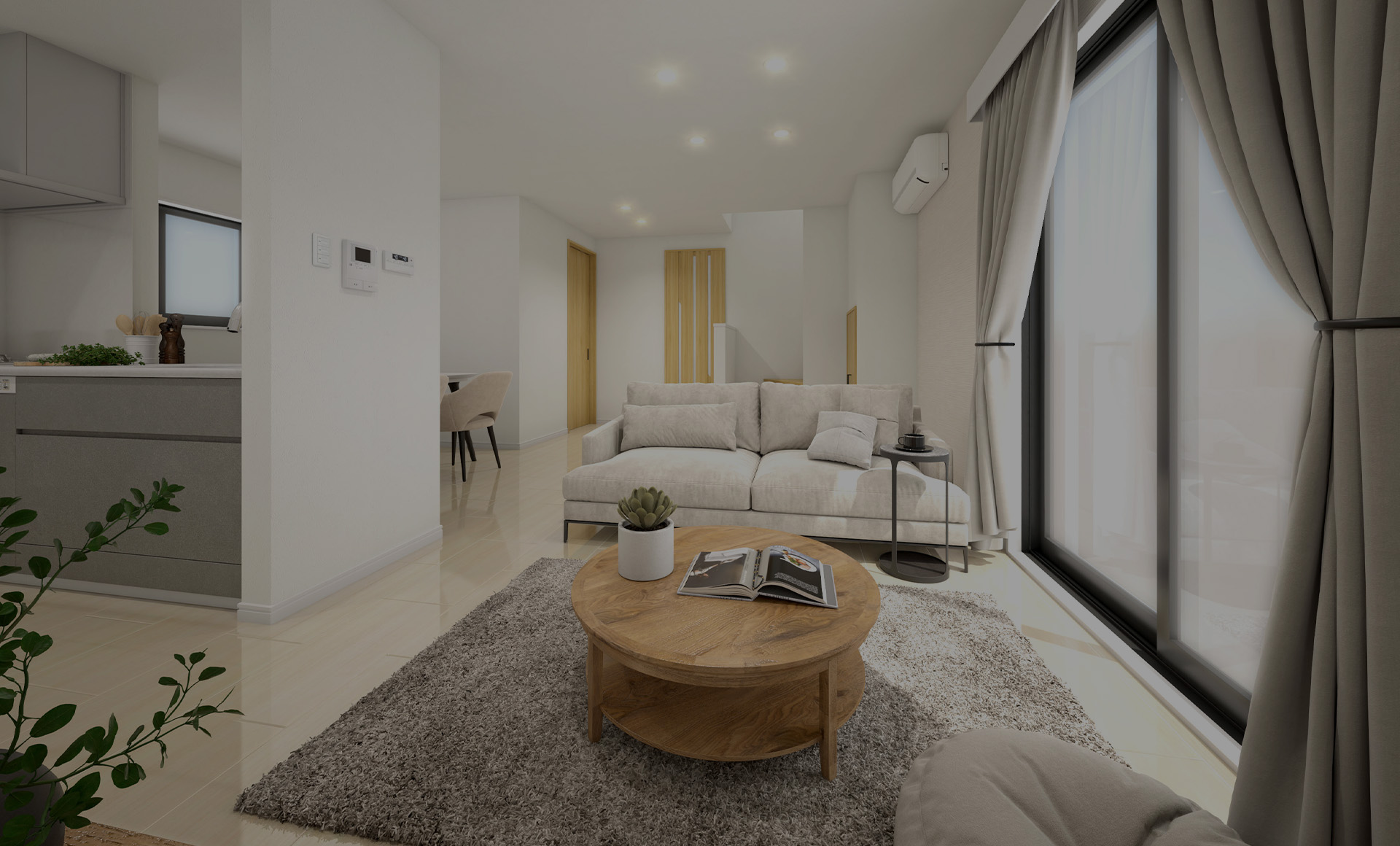 &RESORT HOUSE 西国分寺Ⅱ期（アンリゾ 西国分寺Ⅱ期）内観パース