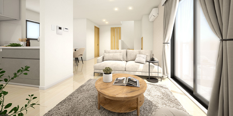 &RESORT HOUSE 西国分寺Ⅱ期（アンリゾ 西国分寺Ⅱ期）内観パース