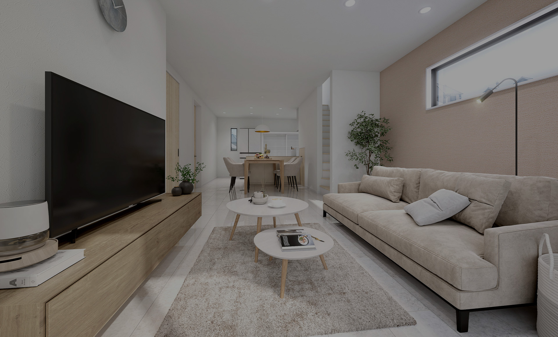 &RESORT HOUSE 鷹の台（アンリゾ 鷹の台）内観パース