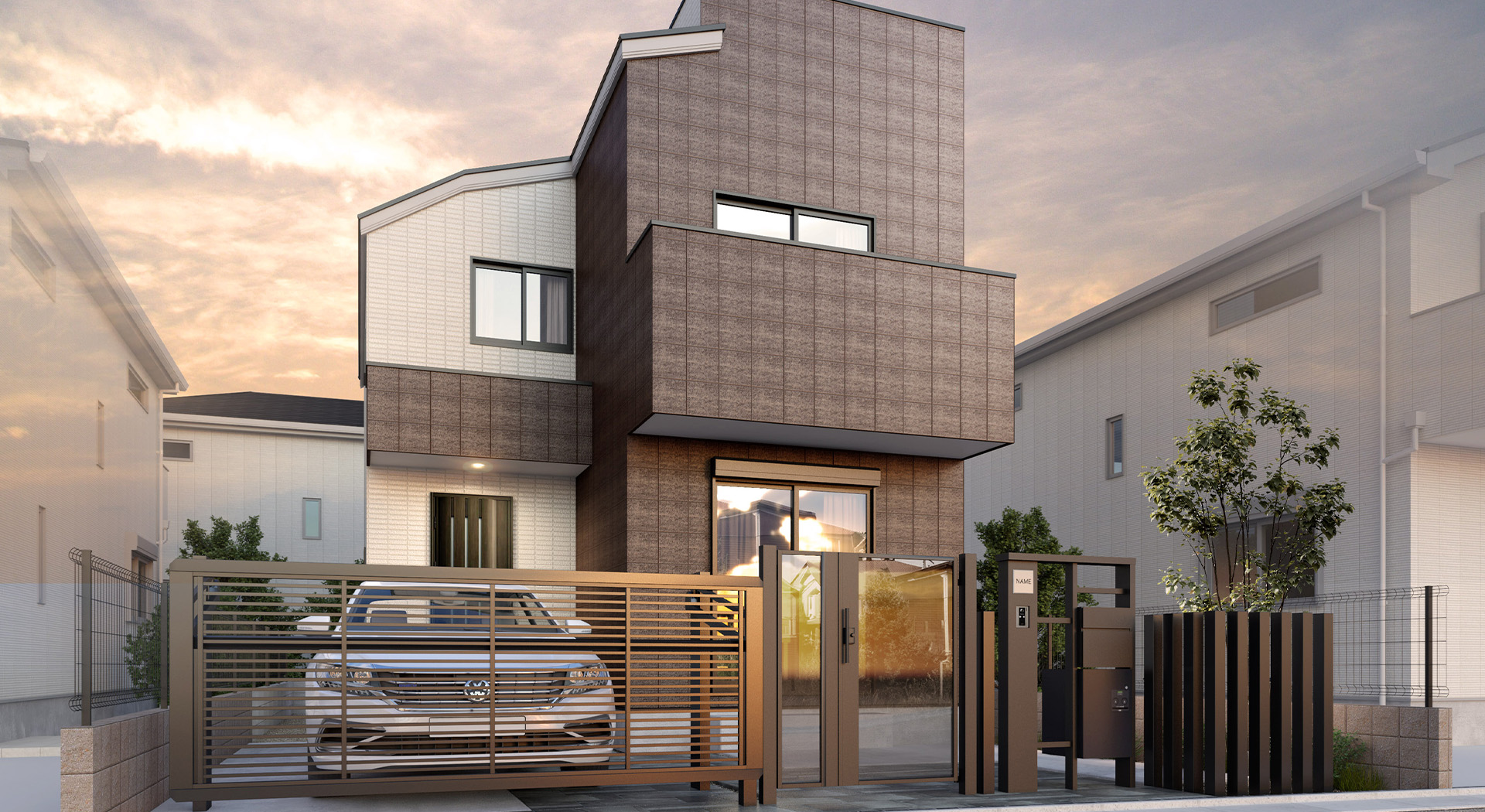 &RESORT HOUSE 鷹の台（アンリゾ 鷹の台）外観パース