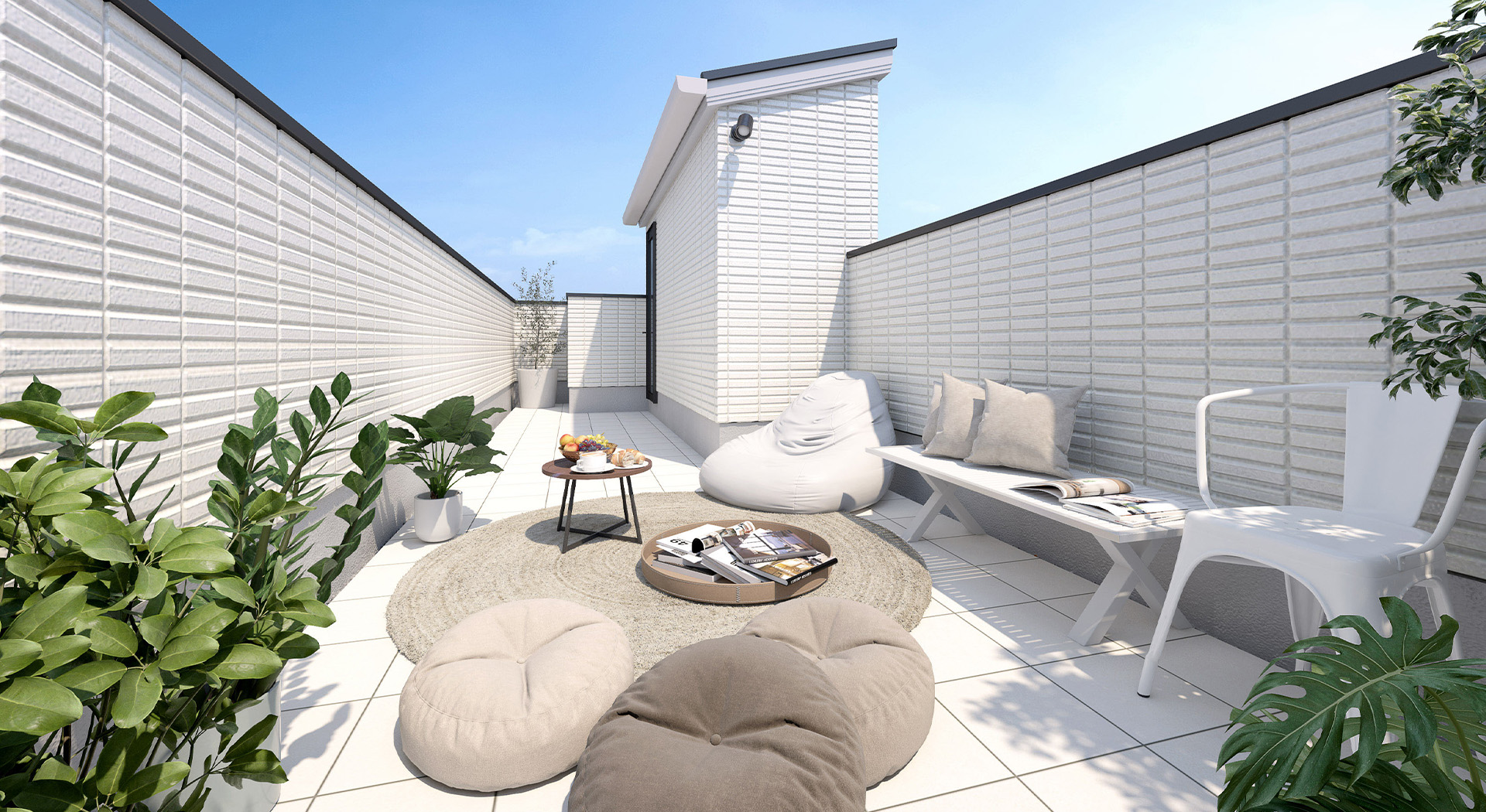 &RESORT HOUSE 鷹の台（アンリゾ 鷹の台）屋上テラスパース