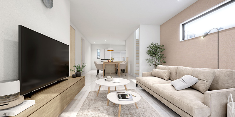 &RESORT HOUSE 鷹の台（アンリゾ 鷹の台）内観パース