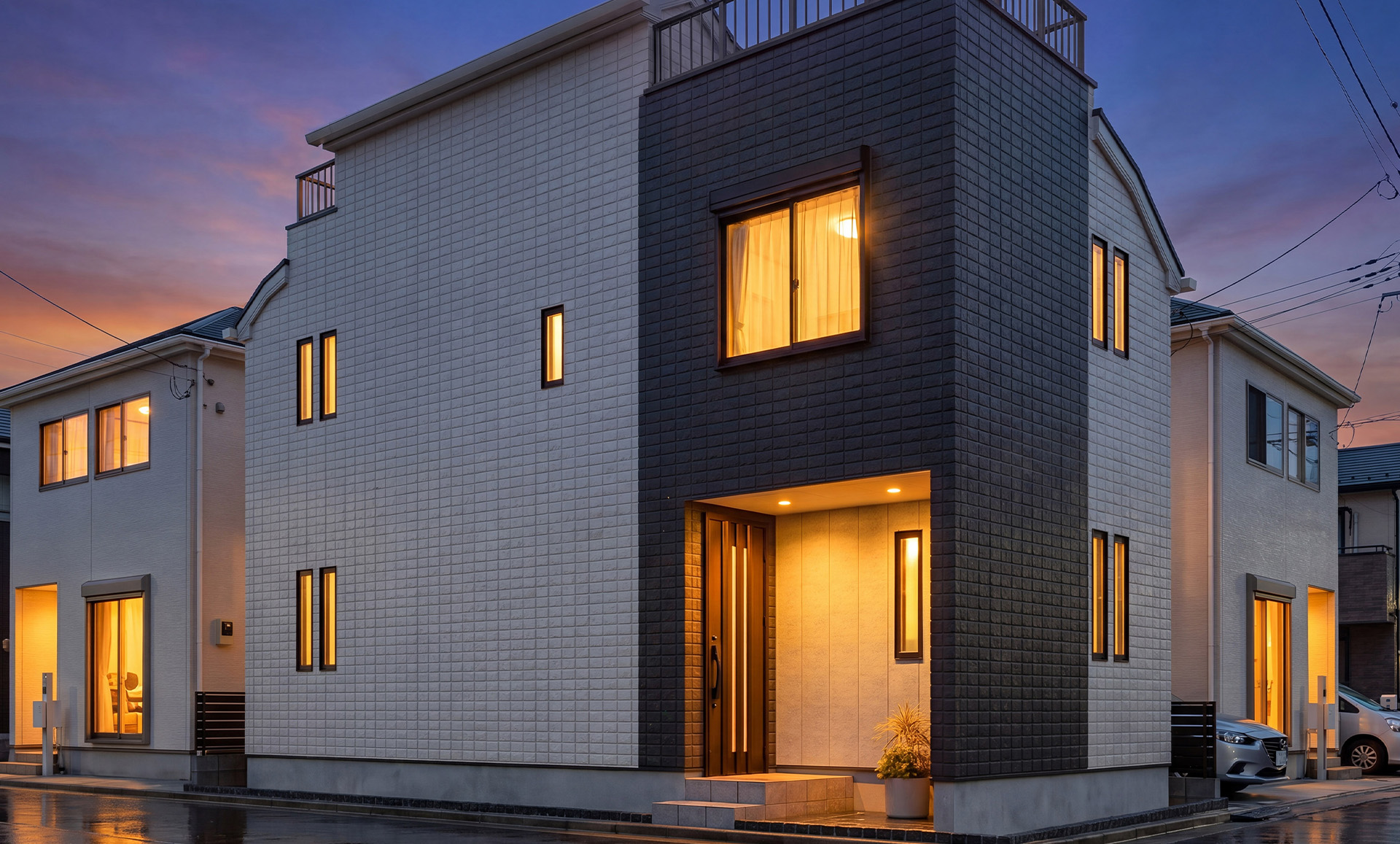 &RESORT HOUSE 東村山Ⅱ期（アンリゾ 東村山Ⅱ期）外観パース