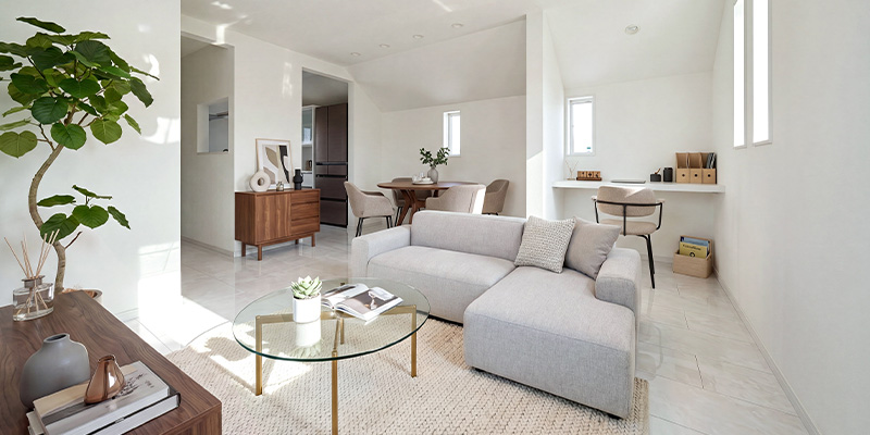 &RESORT HOUSE 東村山Ⅱ期（アンリゾ 東村山Ⅱ期）内観パース